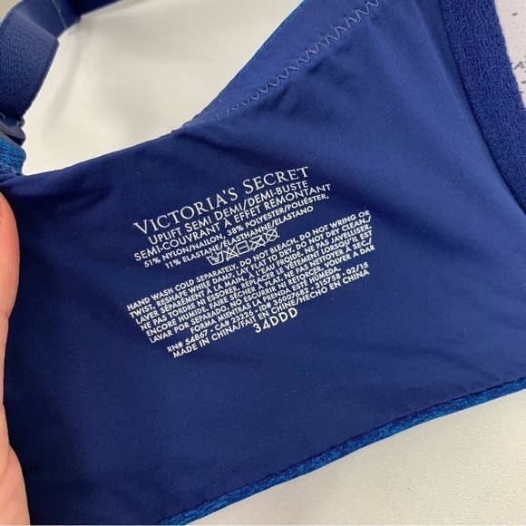 Victoria’s Secret VS Semi Demi Racerback Front Close Bra 34DDD - Picture 7 of 8